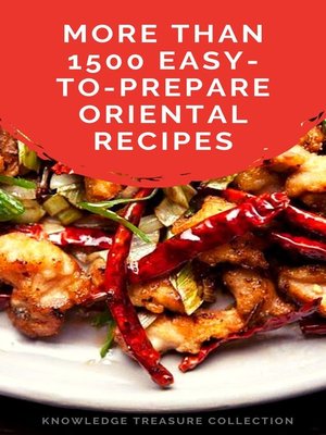 cover image of More Than 1500 Easy-To-Prepare Oriental Recipes